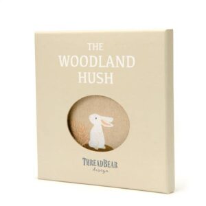 Threadbear woodland hush rag book