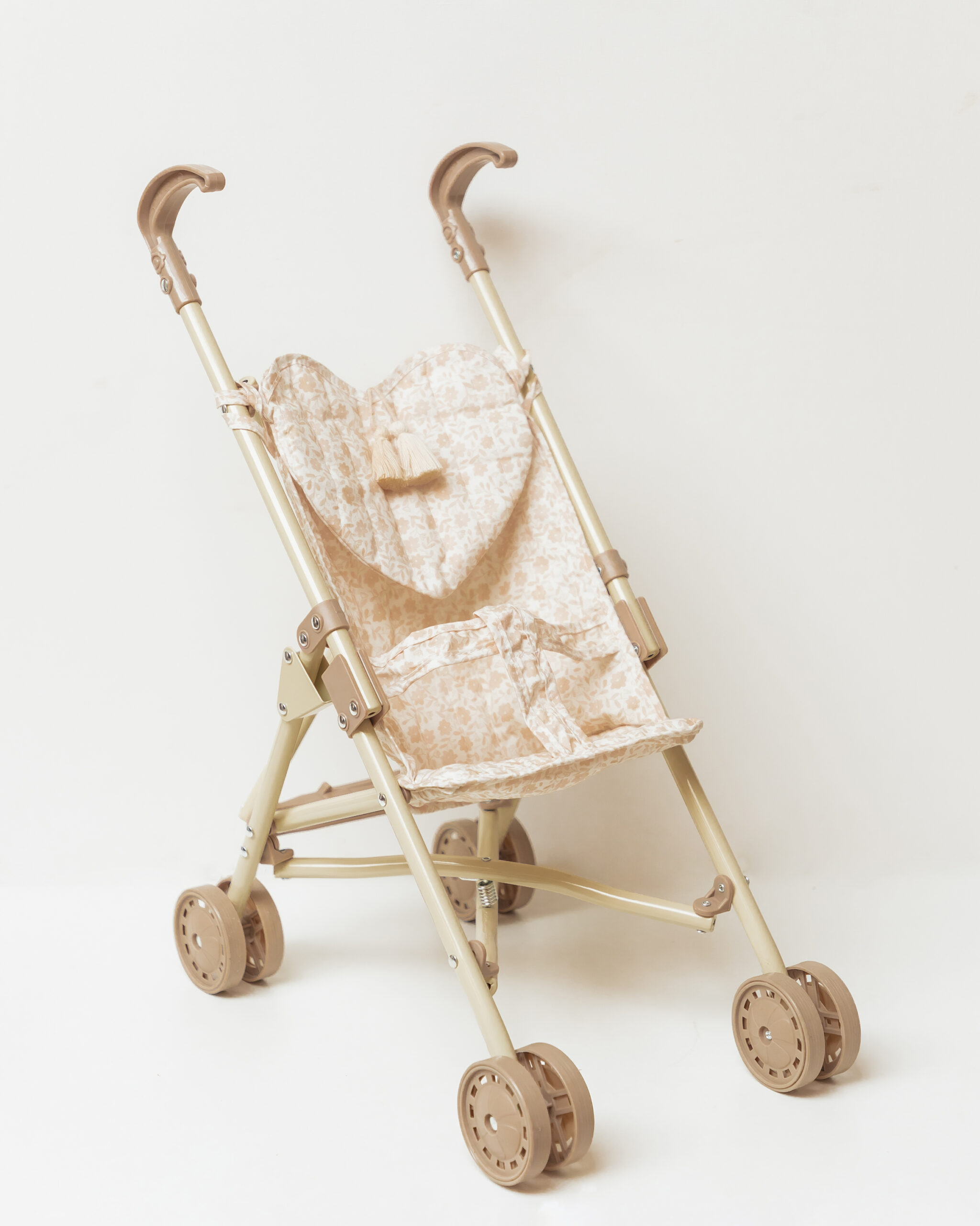 Doll Stroller Bouquet Silhouette