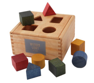 3. RAINBOW SHAPE SORTER BOX