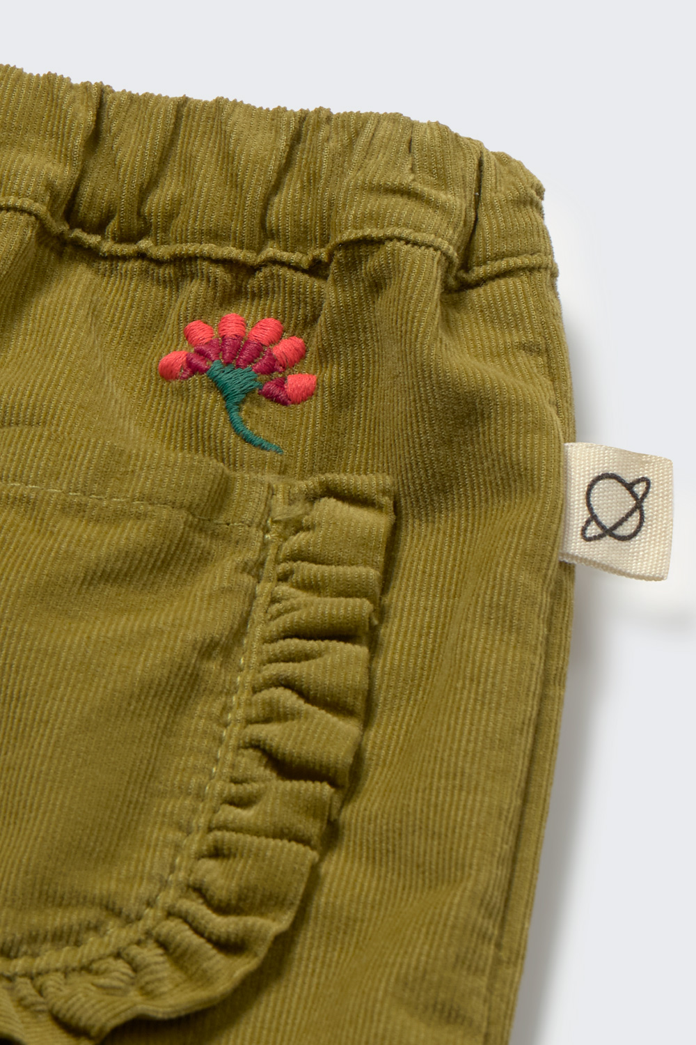 AGEN309w6 green tender corduroy
