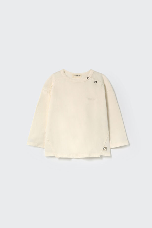 BASIC244w6 white soft warm jersey