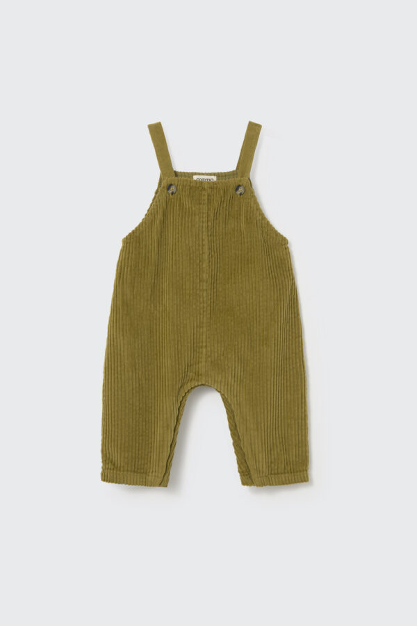 DAX247w6 green wide wale corduroy
