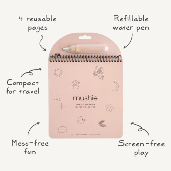 Fairies Reusable Water Color Pad info