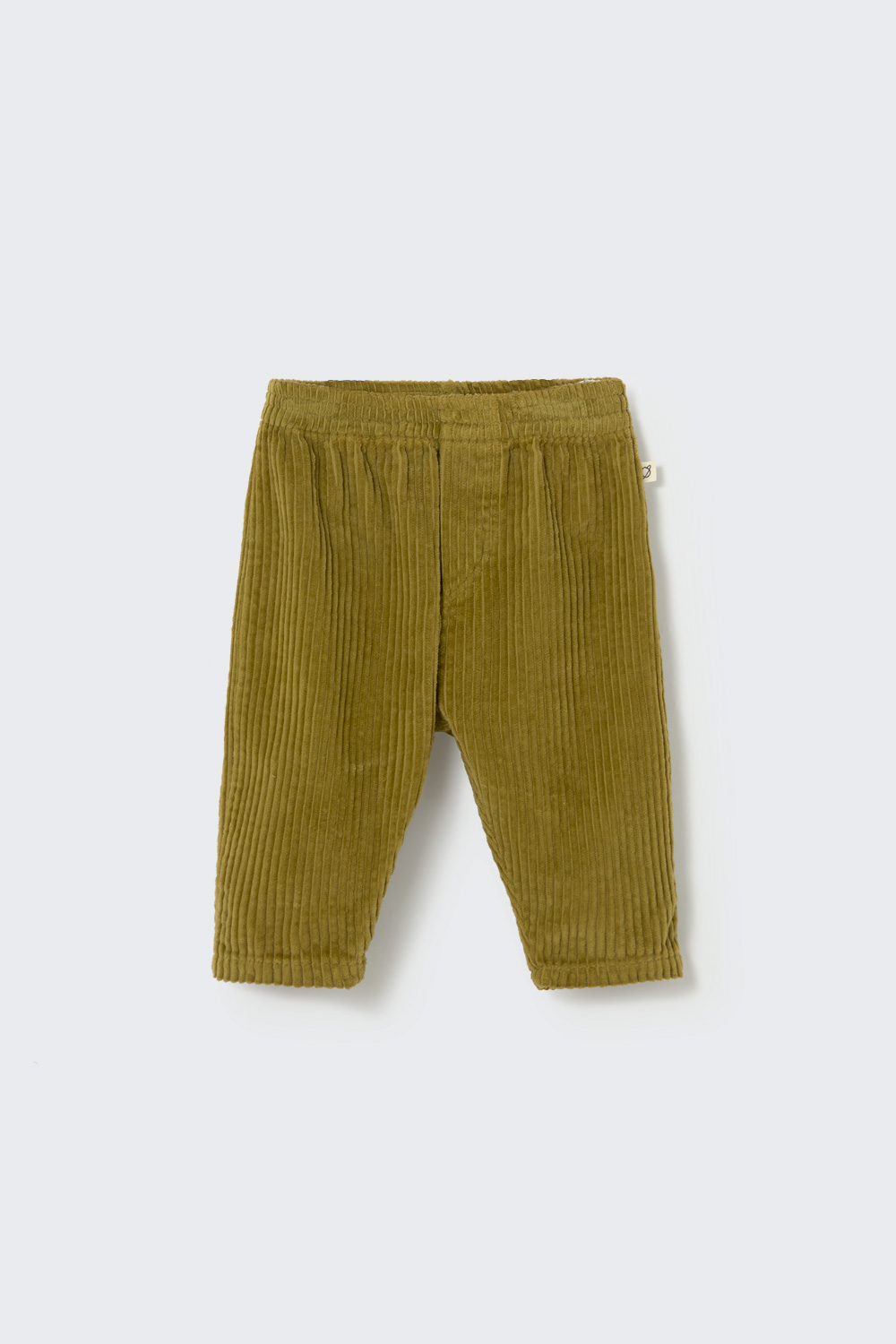 MIKI247w6 green wide wale corduroy