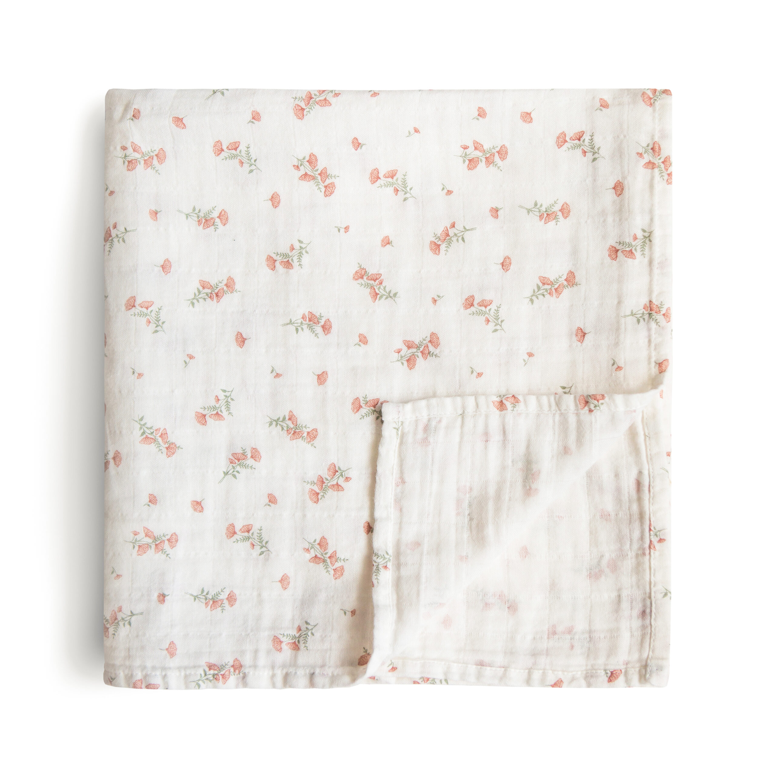 Pink Flowers Swaddle