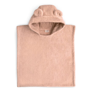 Poncho Towel Bear Blush