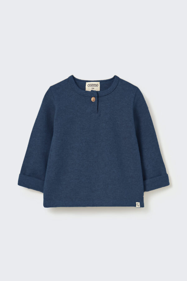 REMO237w6 navy brushed soft knit
