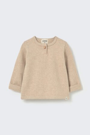 REMO237w6 stone brushed soft knit
