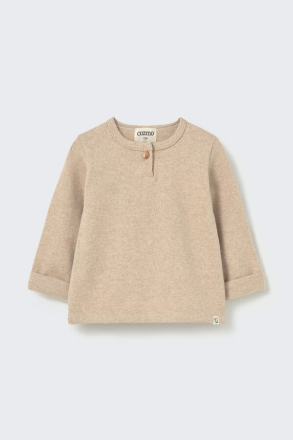REMO237w6 stone brushed soft knit