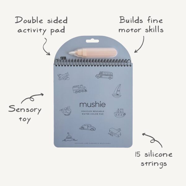 Reusable Water Color Pad Infographic p