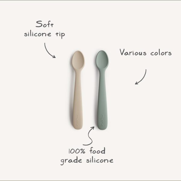 Silicone Feeding Spoons infographic p