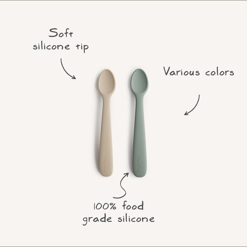 Silicone Feeding Spoons infographic p
