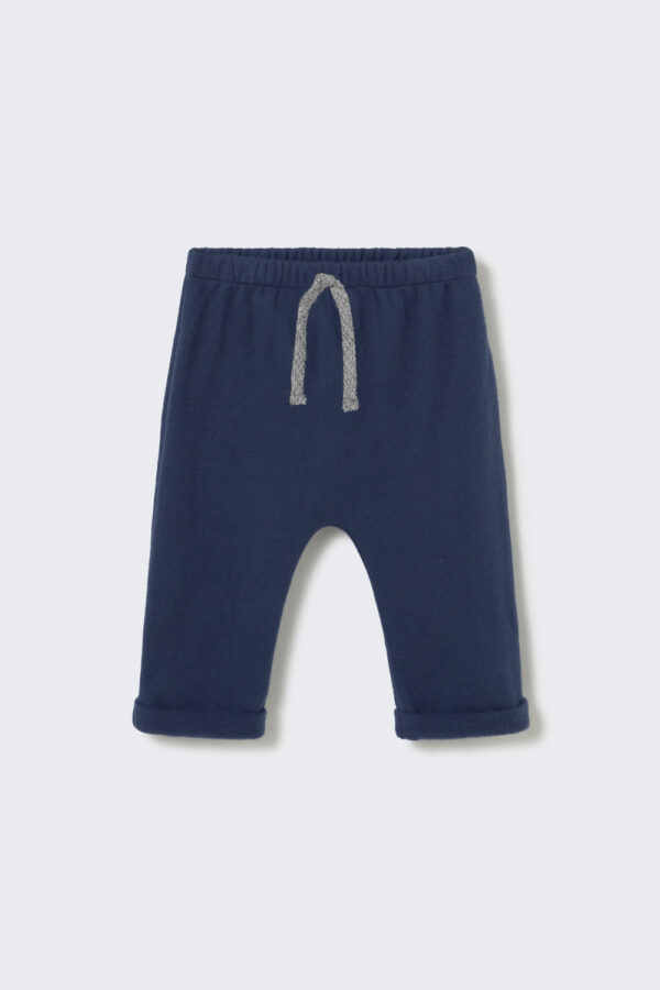 ZACK237w6 navy brushed soft knit