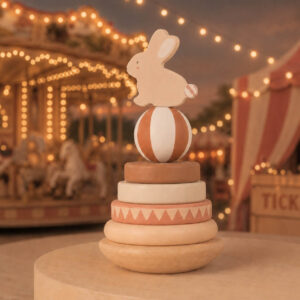 Rosy the Rabit Stacking Toy ambiance