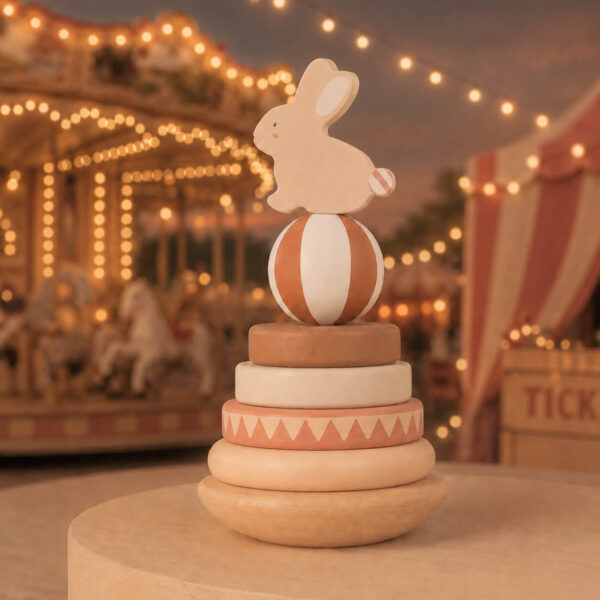 Rosy the Rabit Stacking Toy ambiance