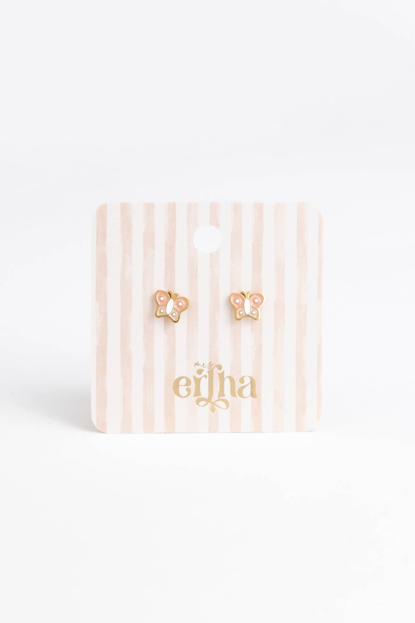 Studs earrings baby butterfly