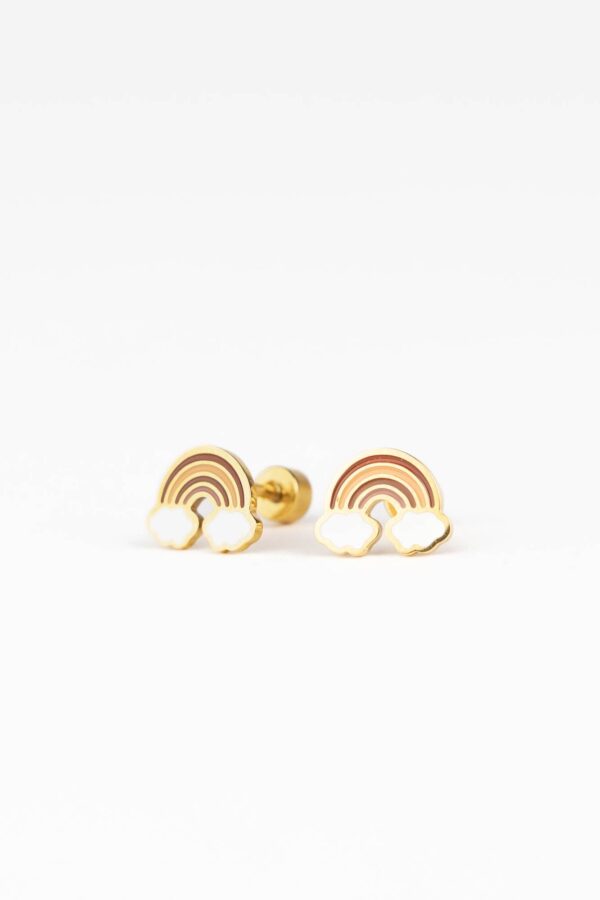 Studs earrings rainbow dreams