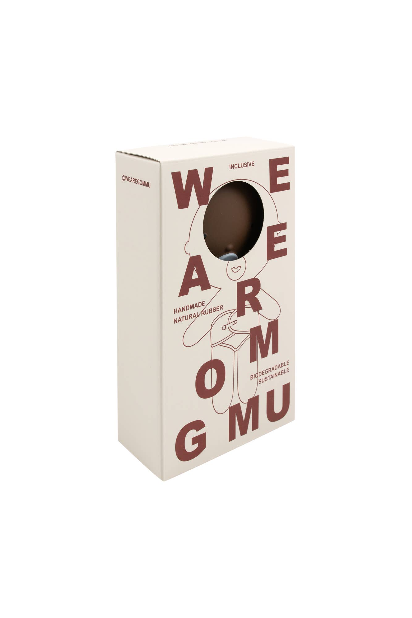 Gommu mini baby 2 natural rubber baby doll mini