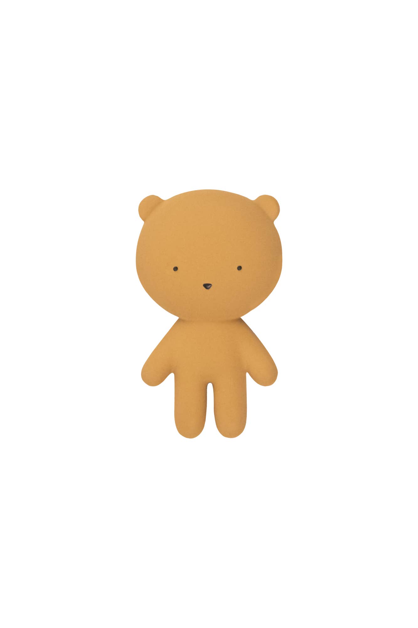 Gommu mini bear natural rubber bear toy sienna
