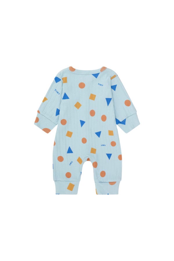 Geometric one-piece warm blue - Image 2