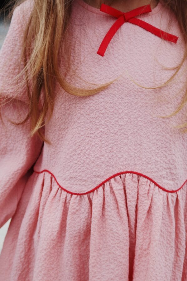 Ava Dress Gots Mellow Rose - Image 4