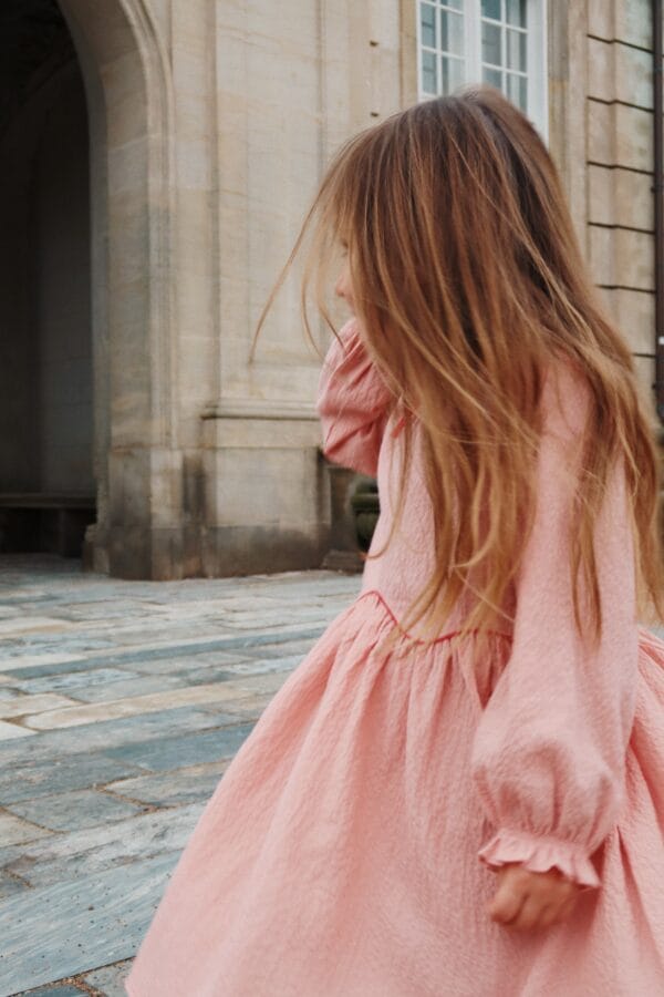 Ava Dress Gots Mellow Rose - Image 5