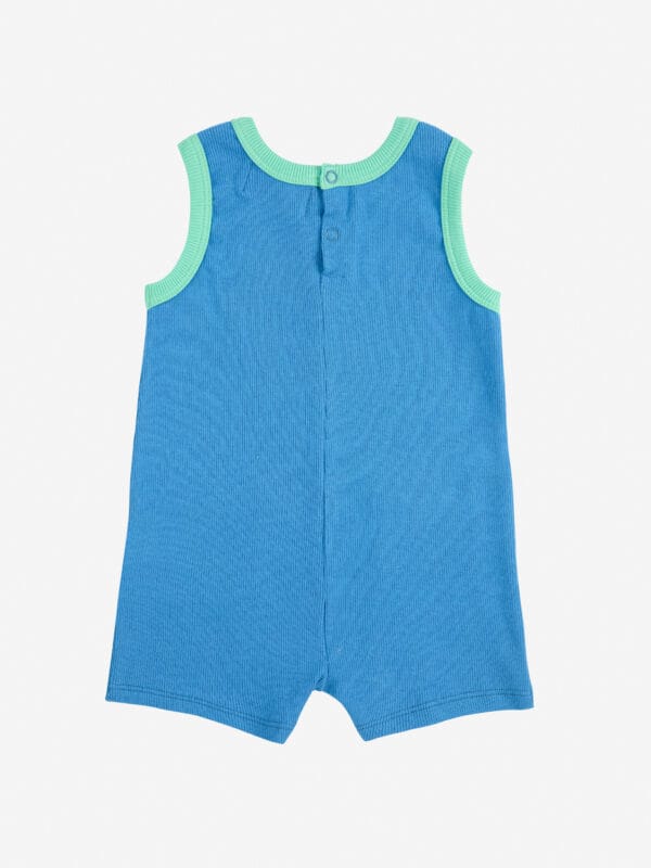 Smiling blue playsuit - Image 3