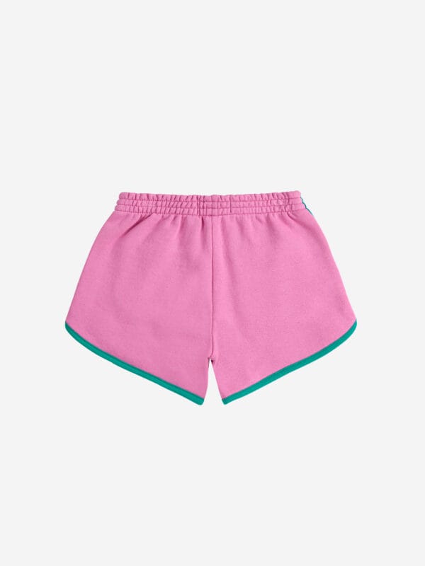 Pink color block shorts - Image 5