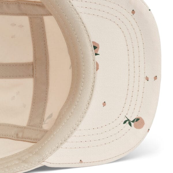 Rory printed cap peach Sea shell - Image 2