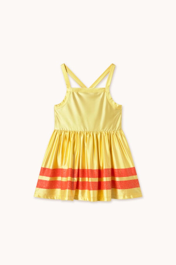 Swim Stripes Dress *yellow gold*