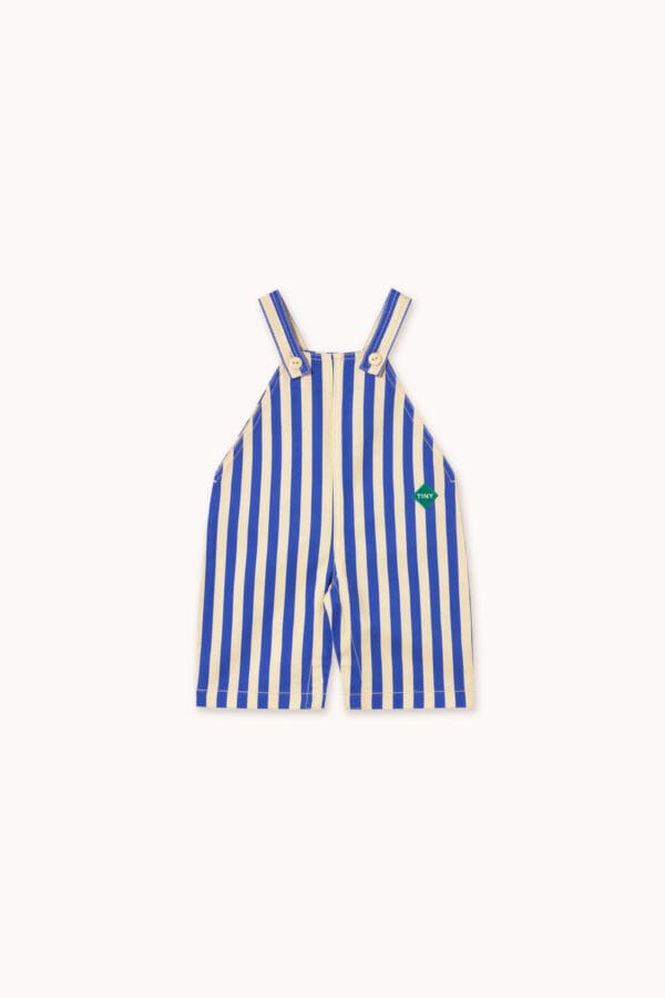 Striped dungaree vanilla ultramarine
