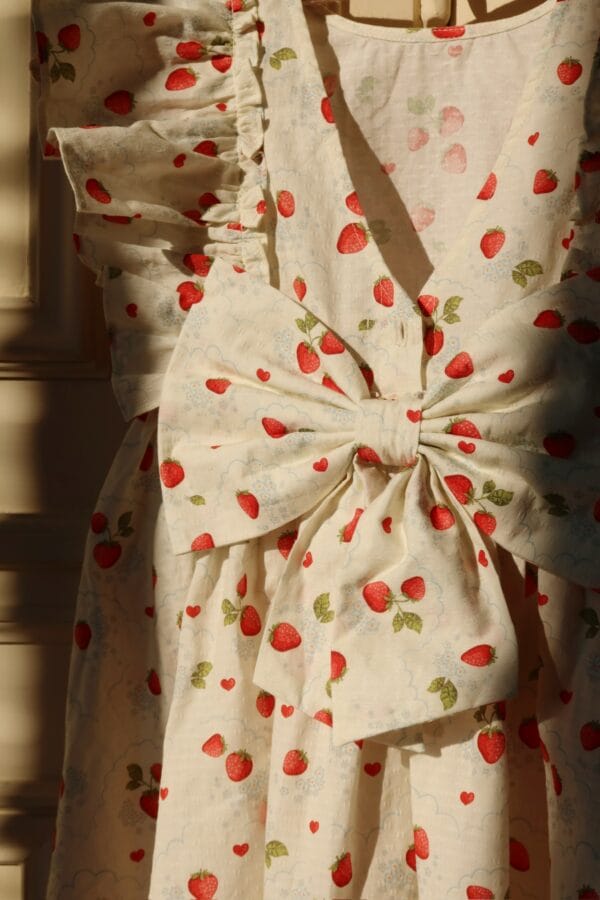Evia bow dress gots marmalade - Image 5