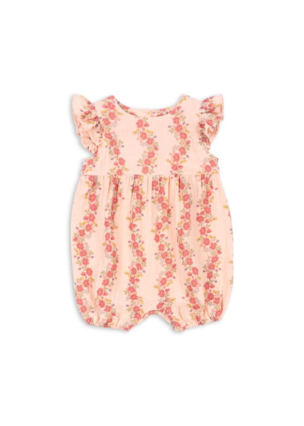 Coco frill romper gots floria pink