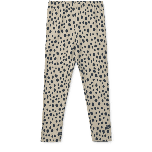 Marien Printed Rib Leggings Leo spots