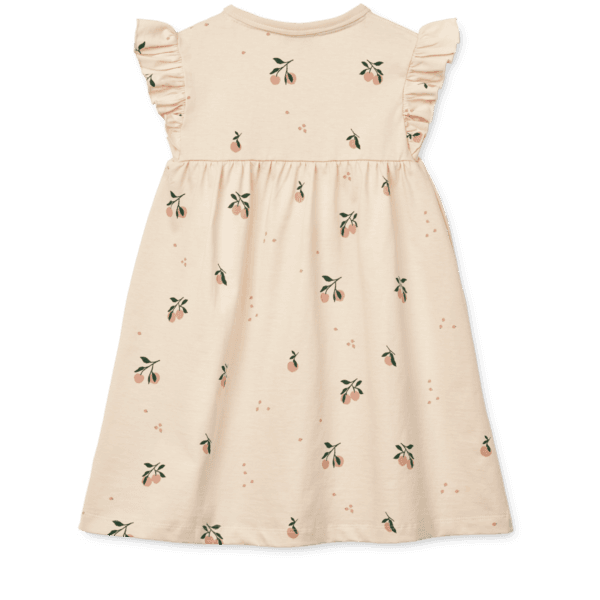 Neveah Printed Dress Peach - Image 2