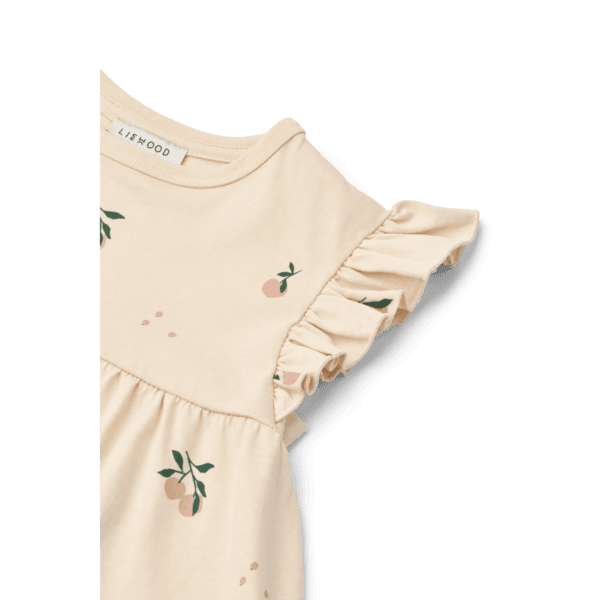 Neveah Printed Dress Peach - Image 3
