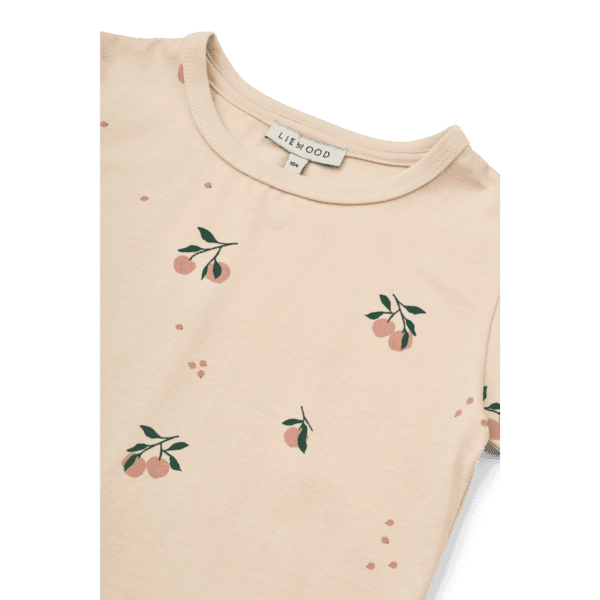 Apia Printed Shortsleeve T-shirt Peach - Image 3
