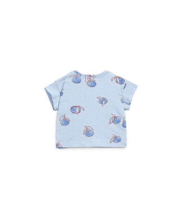 Knitted T-shirt with print - Image 2