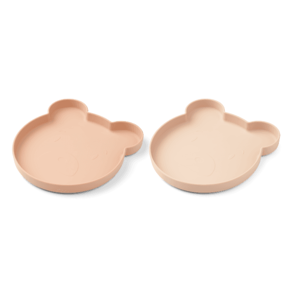 Marty plate 2-pack Mr bear