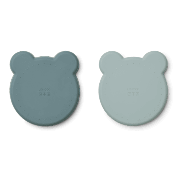 Marty plate 2-pack Mr bear - Image 2