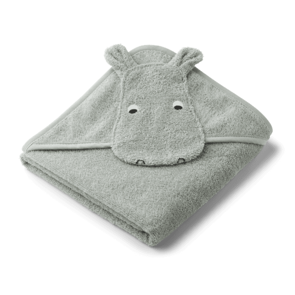 Albert hooded towel Hippo