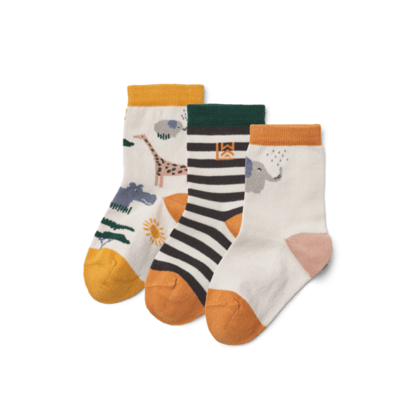 Silas Socks 3-Pack Safari