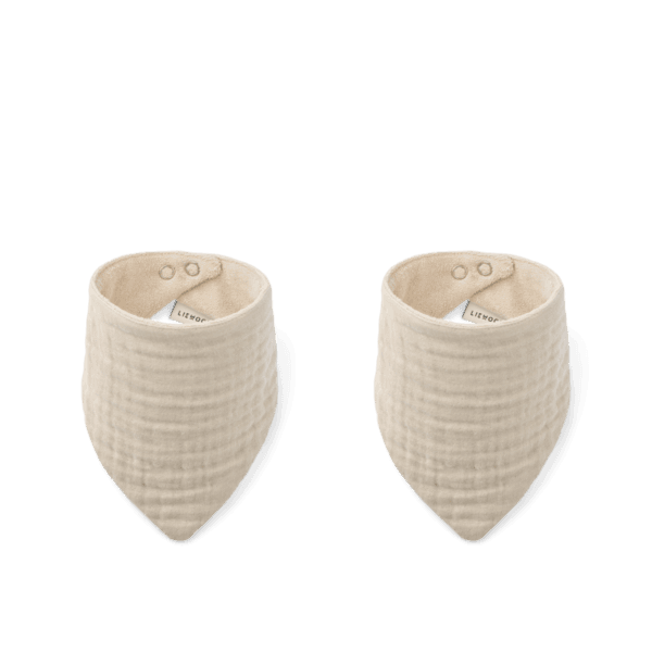 Andrea Bib 2-Pack Sandy