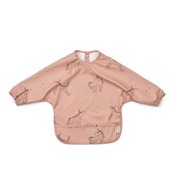 Merle Printed Cape Bib Unicorn