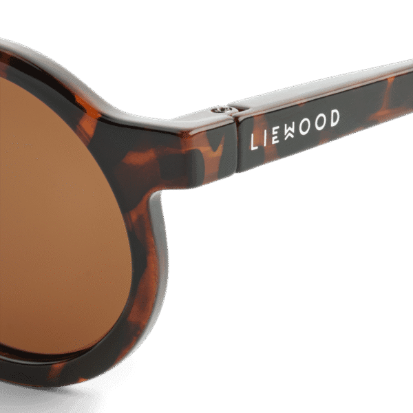 Darla Sunglasses 4-10 years Dark Tortoise Shiny - Image 3