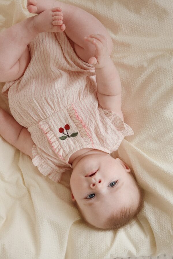 Ellie frill romper gots - Image 4