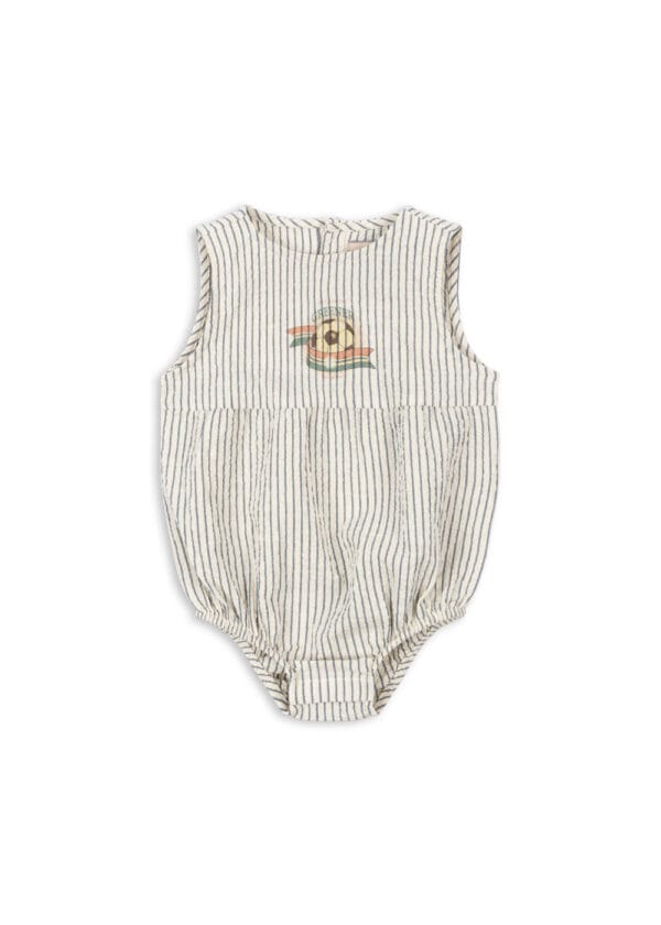 Elliot romper gots stripe bluie