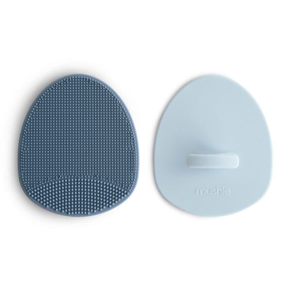 Cradle Cap Brush-2 pack Tradewinds Periwinkle